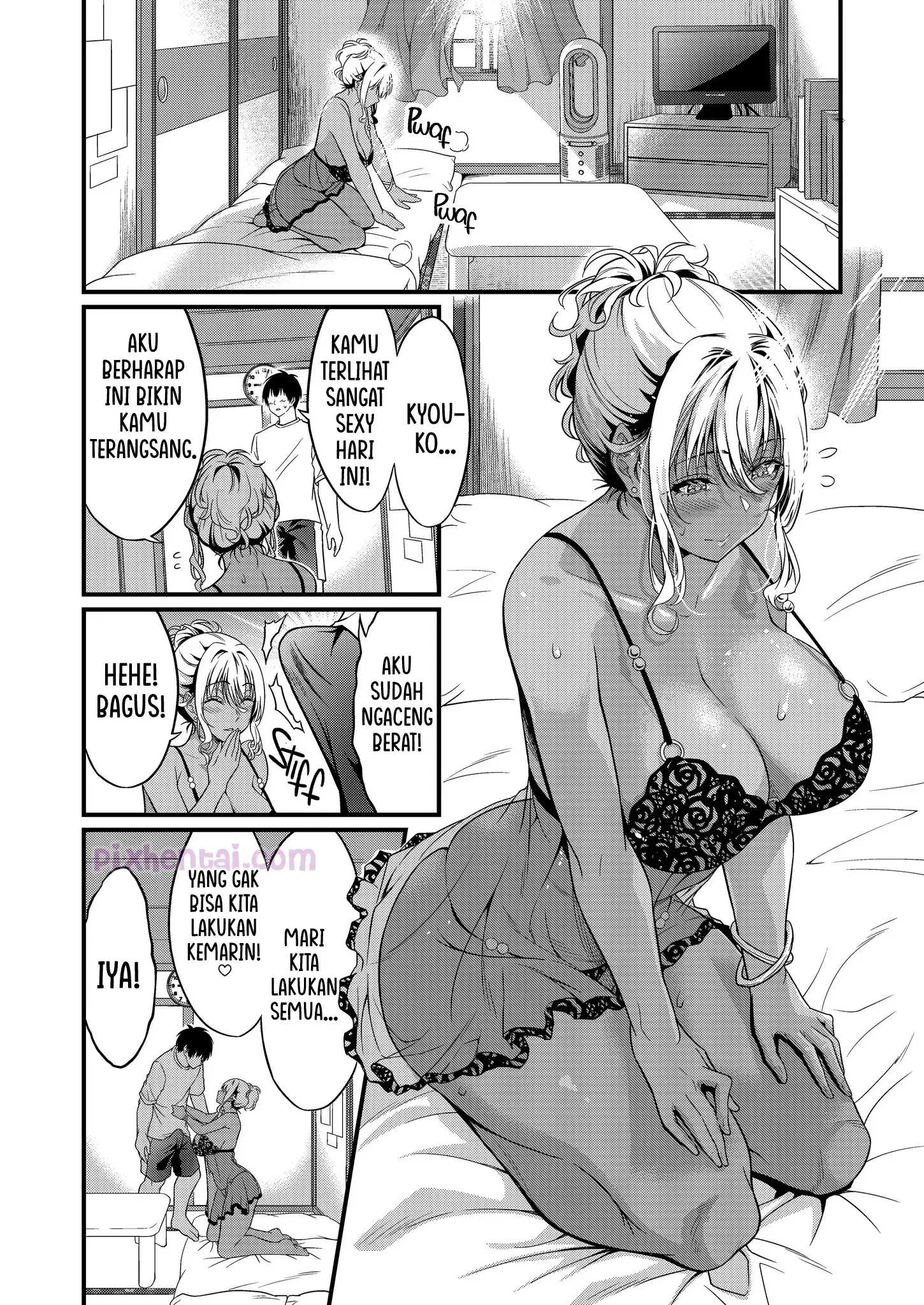 Komik hentai xxx manga sex bokep Yojouhan Ikken Apart de Komochi Dosukebe Rinjin to Asedaku Noukou na Otsukiai 31